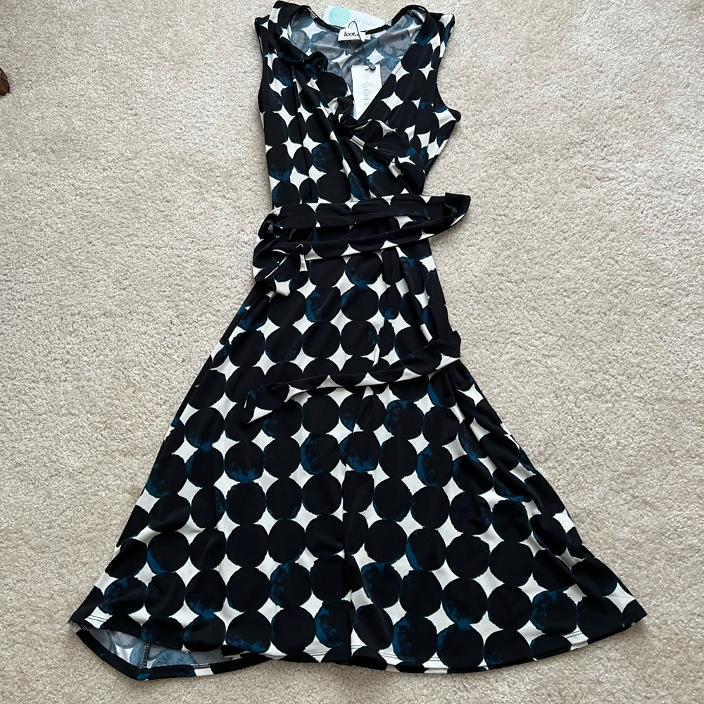 Leota Aneeka/Felicity Faux Wrap Dress